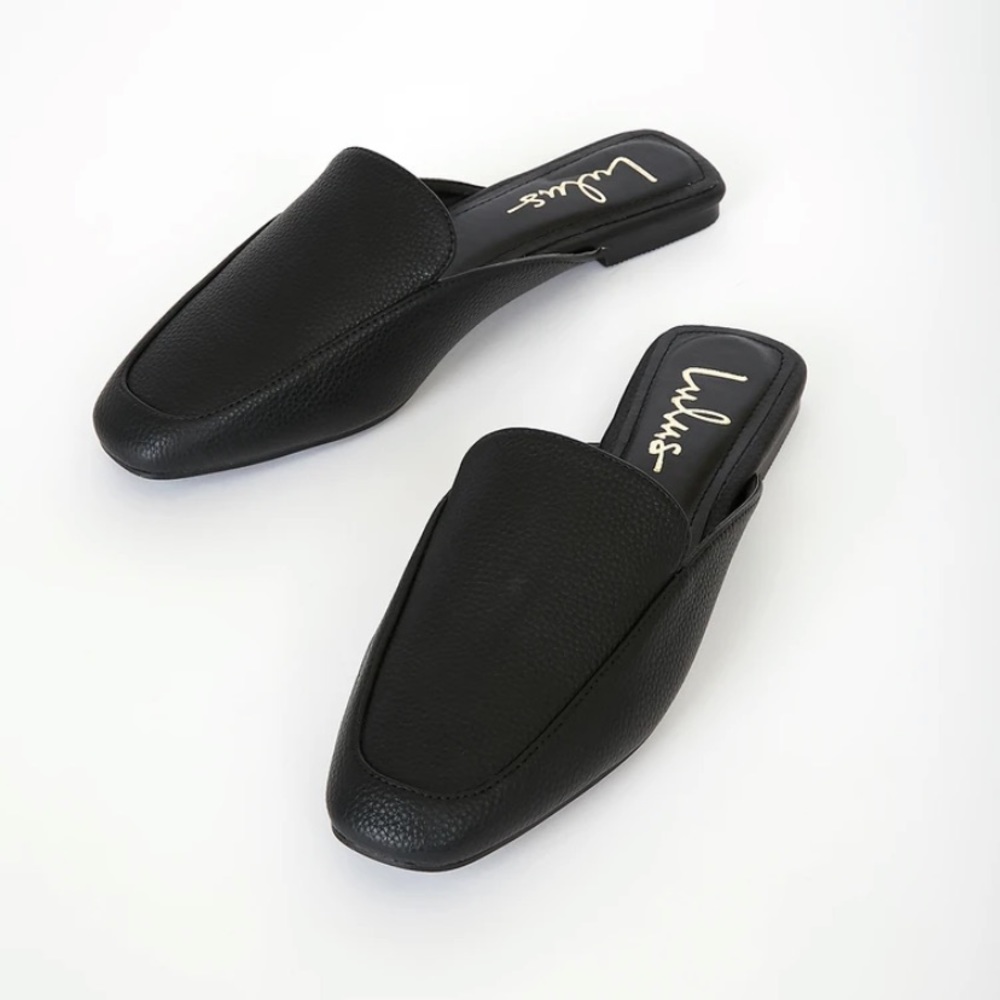 Lulus Square Toe Loafers
